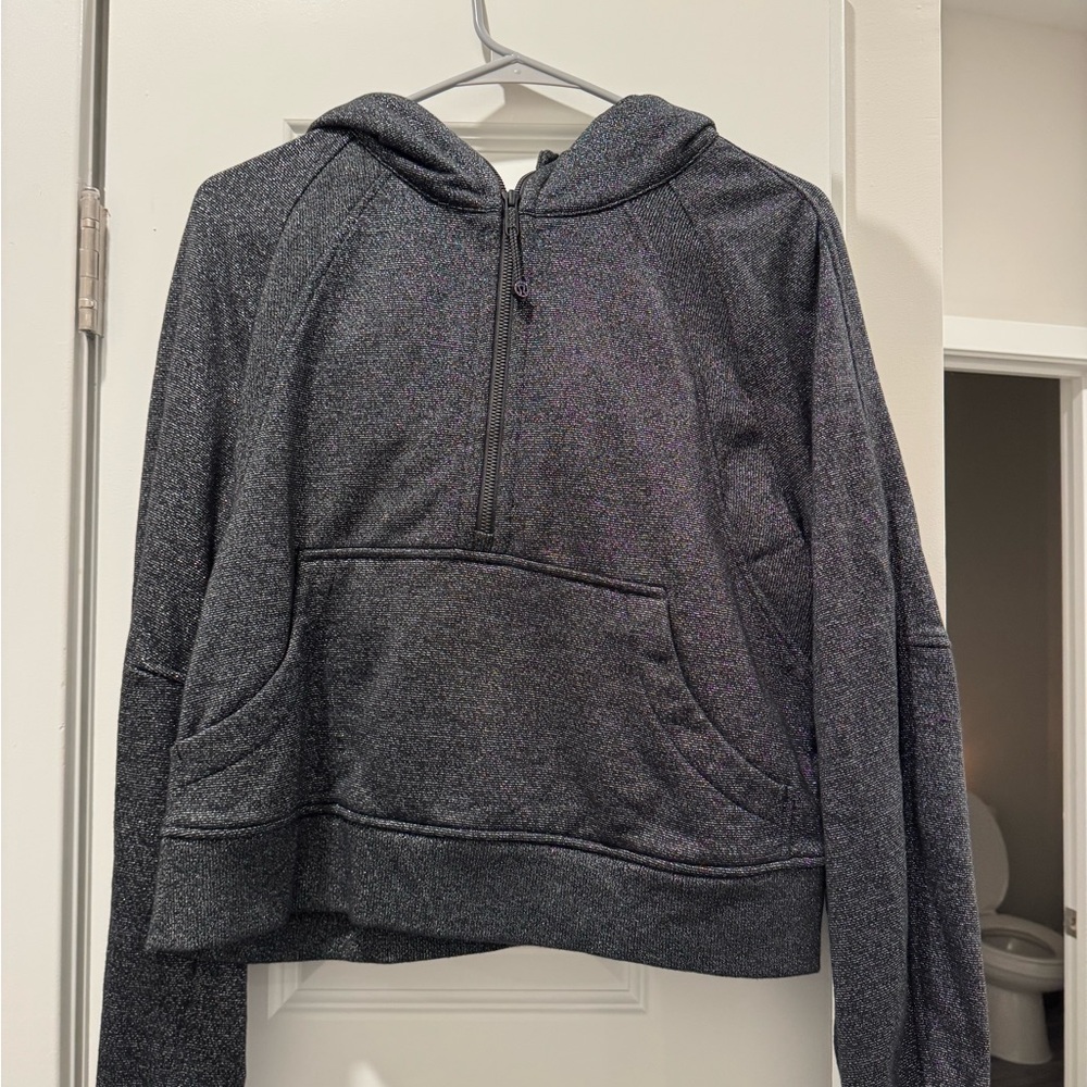 lululemon athletica Charcoal Hooded Scuba Hoodie